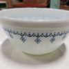 Pyrex #402 1.5 Quart Bowl 4 oz Blue Design for sale