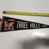 Three Hills, Alberta Vintage Souvenir Pennant for sale