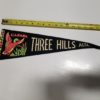 Three Hills, Alberta Vintage Souvenir Pennant with Mallard Duck for sale