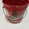 3 lb Burns Shamrock Pure Lard Tin Pail for sale