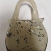 Hand Blown Glass Hand Bag for sale