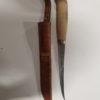 Vintage J Marttiini Finland Fillet Knife with Leather Sheath for sale