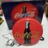 1995 Coca Cola Blinking Light Up Disk Telephone