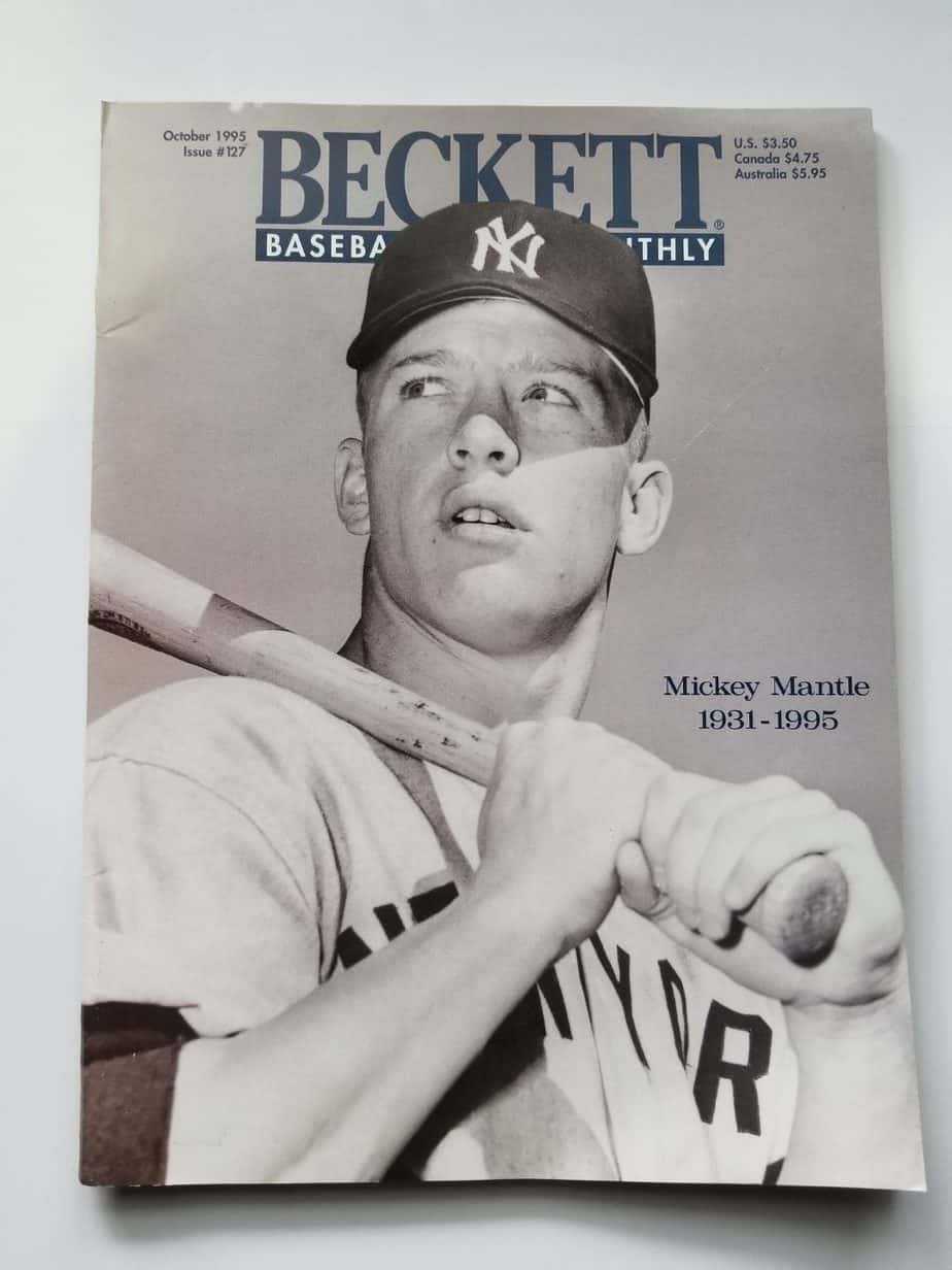 Beckett Baseball Monthly Oct 1995 Mickey Mantle Issue - Hein Ventures Inc.