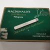 Macdonald's Gold Standard Virginia Flat Pack Cigarette Tin for sale