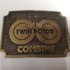 1978 Sperry New Holland Twin Rotor Combine Belt Buckle for sale