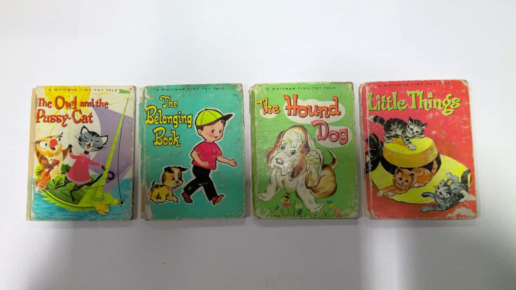 Vintage Whitman tiny 2024 tot books