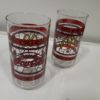 Set of 2 Vintage McDonalds Coca Cola Glasses for sale