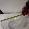 Large Clear Glass Salad Bowl for sale