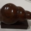 Mid Century Modern Hard Wood Carving of a Snail for sale