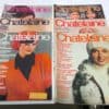 Lot of vintage Chatelaine Magazines for sale