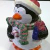 Ceramic Christmas Penguin Cookie Jar for sale