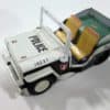 Made in Japan Tin Pressed police jeep toy for sale