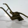 Small homemade brass walking plow figurine for sale