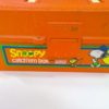 Vintage Zebco Orange Snoopy Catch'em Fishing Tackle Box for sale