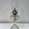 Antique Glass Oil Lamp - heavy glass for sale