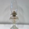 Antique Glass Oil Lamp - heavy glass for sale