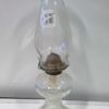 Antique Clear Glass Oil Lamp for sale