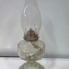 Antique Eagle Clear Glass Oil Lamp for sale