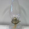 Vintage Clear Glass Oil Lamp for sale