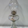 Antique Clear Glass Oil Lamp for sale