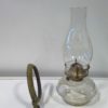 Antique Clear Glass Wall Mount Glass Bracket Oil Lamp for sale