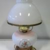 Vintage Electric Lamp with Glass Shade and Body for sale