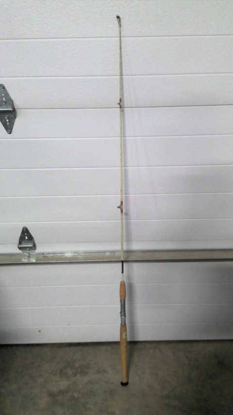 Vintage AL&W Power Fibre Made In Canada Fishing Rod - Hein