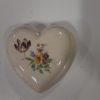 Vintage Heart Shaped Jewelry / Trinket Box for sale