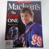 1999 Maclean's Magazine - The Great One Wayne Gretzky End Of An Era for sale