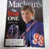 1999 Maclean's Magazine - The Great One Wayne Gretzky End Of An Era for sale