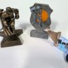 Lot of 3 Engravable Hockey Figurines for sale