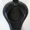 Antique Black Enamel Bed Pan for sale