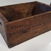 CIL Canadian Industries Ltd Vintage Wooden 22 Ammunition Crate for sale