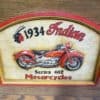 Indian Motorcycles Wall Art sign for sale