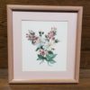 Vintage Matted and framed Wendy Flynn Floral Print for sale