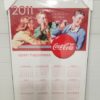 Coca-Cola 2011 125th Anniversary Hardboard wall calendar for sale