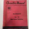 International Harvester McCormick No. 151 Harvester-Thresher Operator's Manual for sale