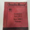 International Harvester Farmall Mccormick Super WD9 Super WDR9 Owners Manual for sale