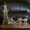 Desktop Oil Derrick and Pumpjack Display for sale