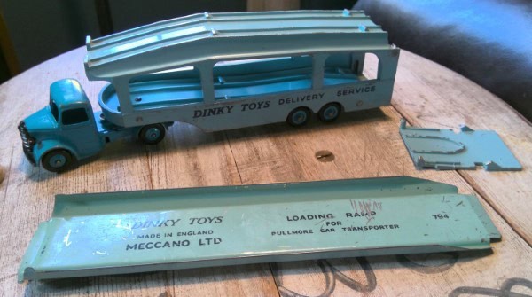 Dinky Toys No 982 Pullmore Car Transport Delivery Service - Meccano Made in England for sale