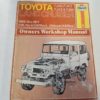 Haynes Toyota Land Cruiser Automotive Repair Manual for sale