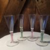 Josephinenhutte Colour Twist Wine Glasses for sale