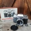 Vintage ICON CONTAFLEX 126 35mm Camera w/Zeiss Ikon Color-Pantar f2,8 45 mm Lens for sale