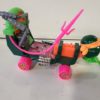 vintage 1991 Cheapskate II Vehicle TMNT Teenage Mutant Ninja Turtles Skateboard for sale