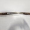 Vintage 8" fleshing knife with wood handles for sale