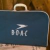 Vintage B.O.A.C British Overseas Airways Corporation Carry on bag for sale