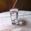 Front view of Kelly's Bar Shot Glass for sale on heinventures.ca