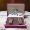 Vintage Swank Tiger's Eye Cufflinks from Hein Ventures' online store