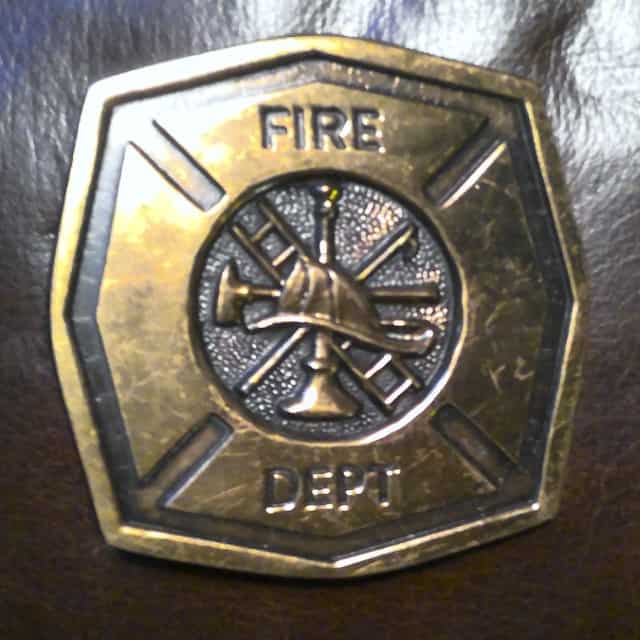 Vintage 1978 Fire Department Belt Buckle for sale